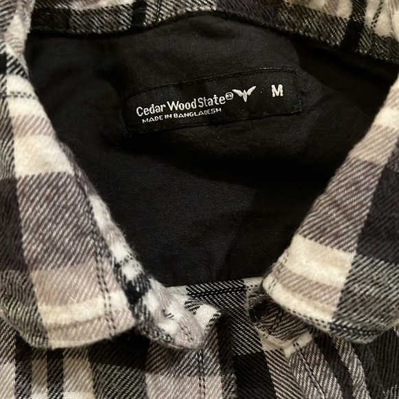 Black and White Flannel - Picture 2 of 3